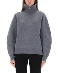 Helmut Lang - Zippered "Apex" Jersey - Lyst