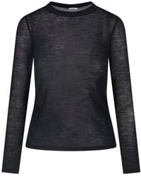 Aspesi - 100% Virgin Wool Sweater - Lyst