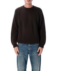 Saint Laurent - Rib-Knit Cashmere Sweater - Lyst