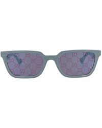 Gucci - Sleek Injection Square/Rectangle Sunglasses - Lyst