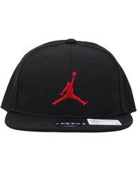 Nike - Kids' Jordan Baseball Cap With Flat Brim And Jumpman Embroidery - Lyst