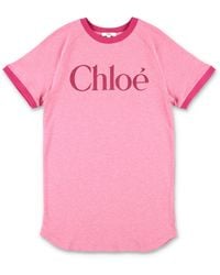 Chloé - Chic Mini Dress For Girls - Lyst