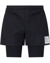 Satisfy - Hybrid Running Shorts With Built-In Leggings - Lyst
