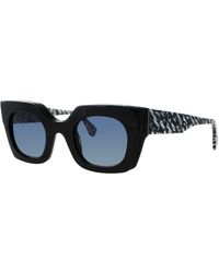 Face A Face - Geometric Acetate Sunglasses - Lyst