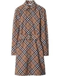 Burberry - Shirt Dresses - Lyst