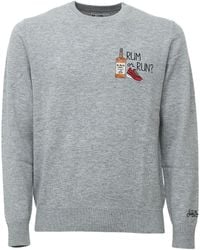 MC2 Saint Barth - Mini Logo Crewneck Sweater - Lyst