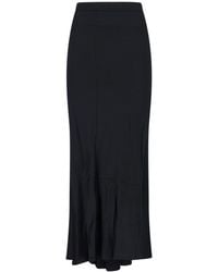 Junya Watanabe - Asymmetrical Wool Maxi Skirt - Lyst