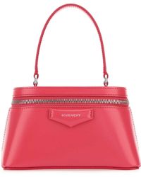 Givenchy - Fuchsia Leather Antigona Handbag - Lyst