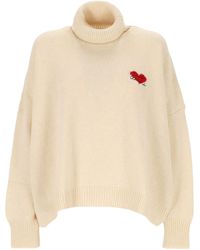 Giada Benincasa - Cashmere-Wool Crewneck Sweater - Lyst