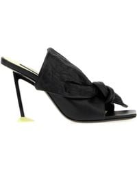 Givenchy - Boudoir Bow Sandals 95Mm - Lyst
