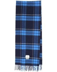 Adererror - Plaid Fringe Scarf - Lyst