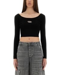 DIESEL - Oval-D Top - Lyst