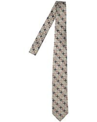sunflower - Patterned Silk Tie - Lyst
