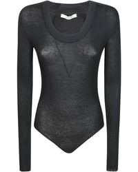 Entire studios - Circle Neck Bodysuit - Lyst
