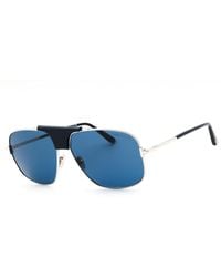 Tom Ford - Ft1096 Metal Rectangular Sunglasses - Lyst
