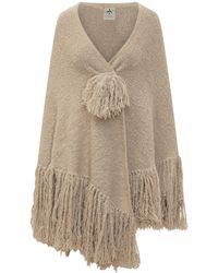 Chiara Is - Textured Wrap Shawl Throw - Lyst