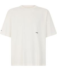 Represent - T-Shirt With Chest Logo Flat Cotton T-Shirts - Lyst