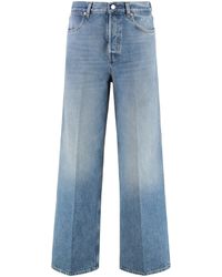 Gucci - Wide Leg Jeans - Lyst