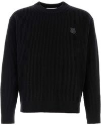 Maison Kitsuné - Wool Sweater - Lyst