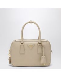Prada - Saffiano Leather Top-Handle Bag - Lyst
