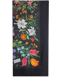 Gucci - Printed Scarf - Lyst