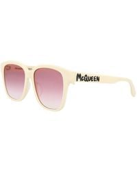 McQueen - Am0331Sk Sunglasses - Lyst