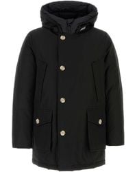 Woolrich - Wool-Blend Down Jacket With Quilted Warmth - Lyst