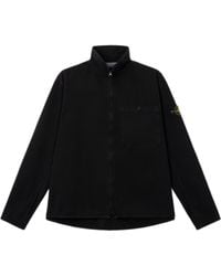 Stone Island - Comfort Fit Snap-Button Chest Pocket Jacket - Lyst