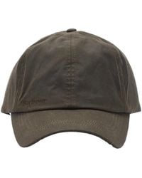 Barbour - Waxed Cotton Baseball Cap - Lyst