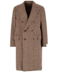 Caruso - Wool Double-Breasted Coat - Lyst