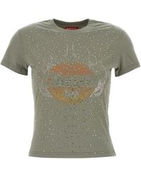 DIESEL - Sage Cotton Mini T-Maggy T-Shirt For - Lyst