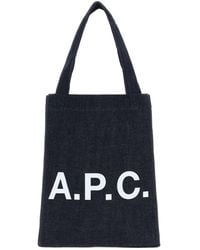 A.P.C. - Tote Lou Small - Lyst