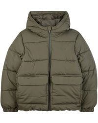 BOSS - Quilted Hooded Zip-Up Jacket For Boys - Lyst