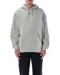 Nike - Nocta Hooded Sweatshirt With Reflective Trim And Silicone Swoosh Logo - Lyst