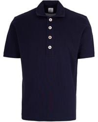 Eleventy - Half Sleeve Polo - Lyst