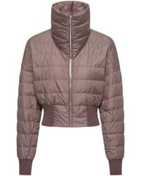 Moncler - Rick Owens Cropped Down Jacket - Lyst