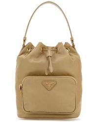 Prada - Duet Re-Nylon Bucket Bag - Lyst