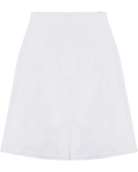 Alpha Studio - Skirt Popeline - Lyst