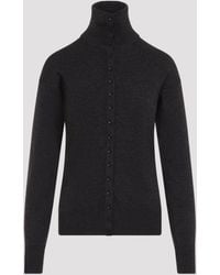 Lemaire - Buttoned Wool Top - Lyst