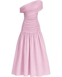Self-Portrait - Elegant Knit Midi Dress With Rhinestone Embellishments - Lyst