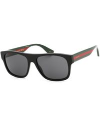 Gucci - Premium Rectangular Acetate Sunglasses - Lyst
