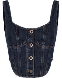 Self-Portrait - Sleeveless Tops - Lyst