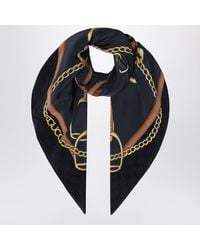 Gucci - Printed Silk Crãªpe Carre - Lyst