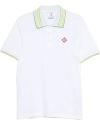 CASABLANCA - Textured Pique Polo For - Lyst