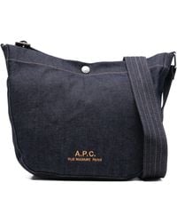 A.P.C. - Journal Small Shoulder Bag - Lyst