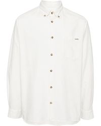 A.P.C. - Mateo Shirt - Lyst