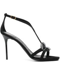 Balmain - 95Mm Lips Sandals - Lyst
