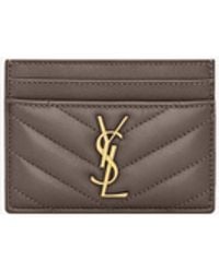 Saint Laurent - Cassandre Card Holder - Lyst