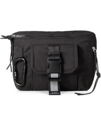 A.P.C. - A. P.C. Mini Nylon Crossbody Bag With Climbing Rope Zip Pull - Lyst