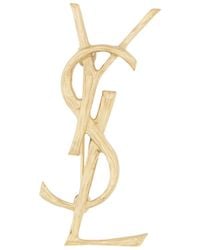 Saint Laurent - 100% Brass Designer Jewelry Earrings For - Lyst
